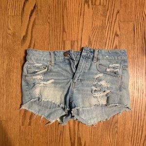 American eagle denim shorts